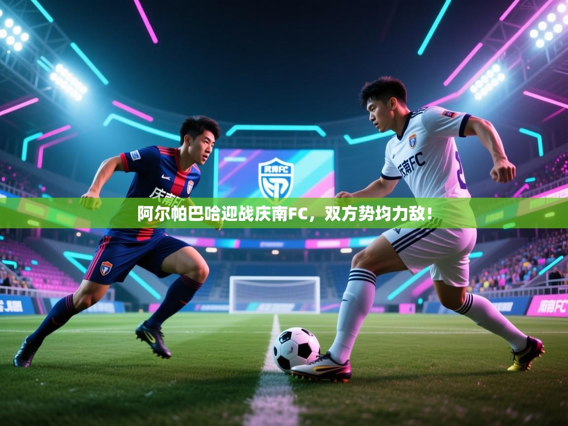 阿尔帕巴哈迎战庆南FC,双方势均力敌!